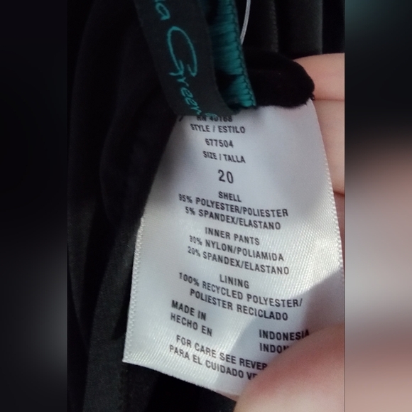 Aqua Green NWT, size 20 swim suit. - Picture 5 of 5